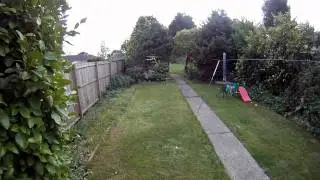 CENTURY NEON BLAZE CP HELICOPTER - FIRST GO IN THE GARDEN AFTER SETUP