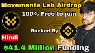 Movement Labs Airdrop Testnet 100% Free to join with $41.4 Million Funding | SAGE Hindi