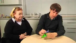 i-limb training - opening a packet