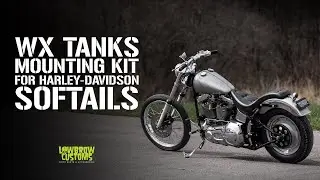 How To Install A Mounting Kit for WX Gas Tanks On A 1985-1999 Harley-Davidson Evo Softail