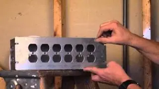 Multi-Gang Box Cover: Duplex Device Six Gang Multi Gang Box Cover GBDUP-6