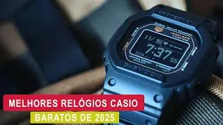 5 Melhores Rel&oacute;gios Casio Baratos Masculino em 2025