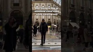 POV:trying to film an emotional video while solo traveling #stitch #pov #comedy #funny #solo #travel