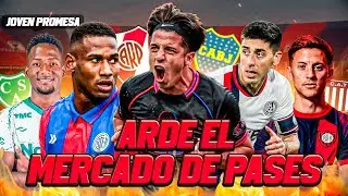 ARDE el MERCADO DE PASES en SAN LORENZO: RIVER y BOCA BUSCAN 3 JUGADORES + LOS INTERESADOS DE AYUDE