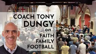Coach Tony Dungy on Faith, Family, and Football at Men of Redeemer's Steak Night