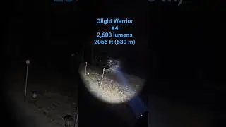 olight Warrior x 4