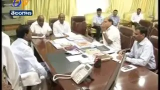 KCR Holds a Review Meet on BC Welfare Department At Secretariat