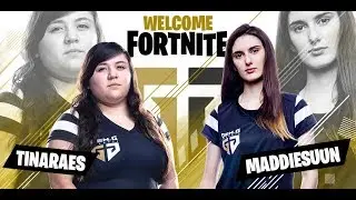 Introducing Gen.G Fortnite duo @TINARAES and @maddiesuun
