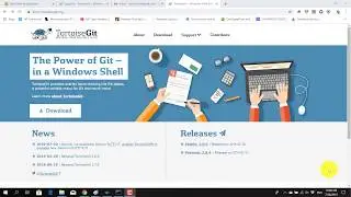 Tortoisegit installation in Windows 10 - Update easily AppyBuilder offline