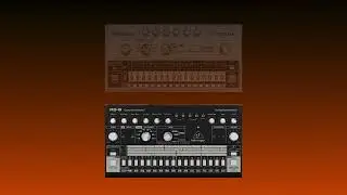 Roland TR-606 vs Behringer RD-6 sound comparison (no talking)