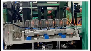 Plastic Jar blow machine 5500BPH HO90-6 with 5 sets servo motors Fupusi china taizhou