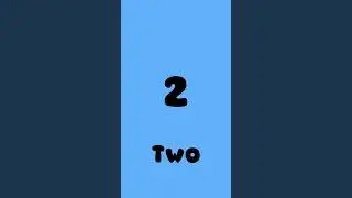 Let's learning The Numbers  #LearningNumbers #KidsLearning #EducationalKidsContent #Numbers1to10