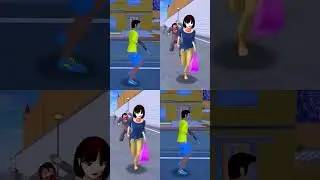 14#Which one do you like   Sakura School Simulator #shorts   Coffin Dance Song Cover