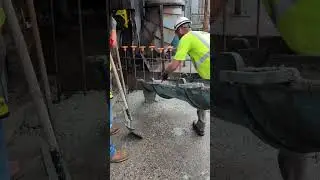 Local concrete pour!