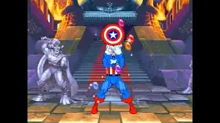 Canal AMV 1.0 presenta: Marvel Super Heroes-Capitán América-Tema musical extendido-Capcom 1995