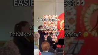 EASIEST SUBJECT at the Moscow Tchaikovsky Conservatory? 🤔#piano #exam #chambermusic