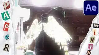 Paper Wings Effect - After Effects Tutorial (NO PLUGINS)