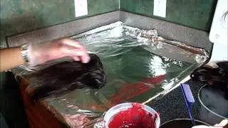 How to dye your weave