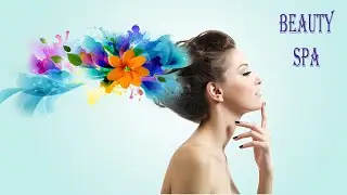 Photoshop Chinese tutorial： Beauty spa ads. Photoshop 简单中文教程: 美容院广告