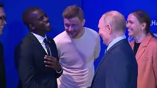 Ethiopian Student meet  Russia s President Putin After He Offered to Adopt Him