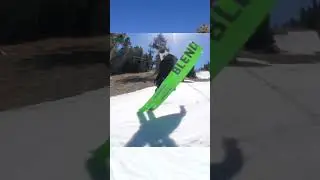 Some ski ballet in Southern California #freeskiing #actionsports #skiballet