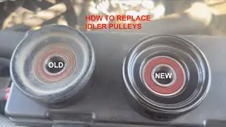 How to Replace Idler Pulleys on 6.2L V8 Ford Raptor or Super Duty