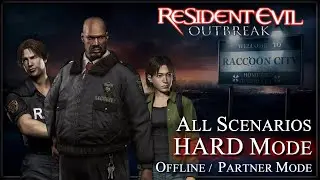 Resident Evil Outbreak [PS2] - Hard Mode / All Scenarios / Partner Mode / Offiline