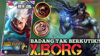 X.BORG SKIN METRO ZERO BUAT BADANG TAK BERKUTIK‼️BEST BUILD XBORG 2025