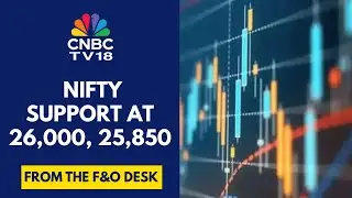 From The F&O Desk | Nifty Active Options: 26,100 & 26,000 Put; 26,200 & 26,500 Call | CNBC TV18