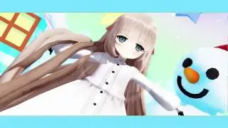 「MMD」 메리밀크 【Snow Fairy Story】