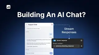 How to Stream API Responses (Like An AI Chat)