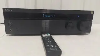 Sony STR-DH190 Stereo Receiver with Phono Input and Bluetooth Connectivity
