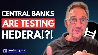 Central Banks Piloting Hedera Hashgraph HBAR?? The Stablecoin, CBDC Race Has Begun With Rob Allen
