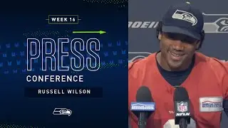 Quarterback Russell Wilson Week 16 Press Conference | Seahawks 2019