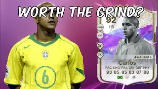 92 Roberto Carlos Future Stars Icon SBC Player Anaylsis!! || EA FC 24 Ultimate Team
