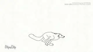 Running wolf (animation)(tiny animations)