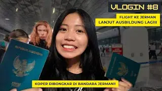 FLIGHT BALIK KE JERMAN, Vlog lengkap perjalanan Indo - Jerman. #VLOGIN