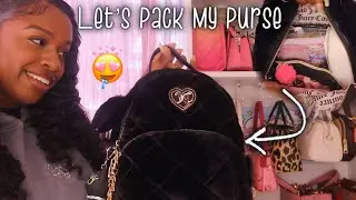 🩷Whats In My Bag - Juicy Couture Let’s Get Cozy Backpack
