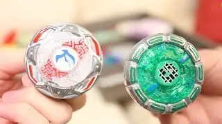 TOP PLATE BATTLE: Rocky Golem VS Wings Falcon - Sonokong Top Plate Beyblade
