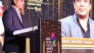 INDIA RETAIL EXCELLENCE AWARDS | KAMAL HAASAN ON THE DIES
