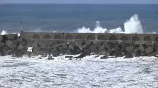Waves (Olas) Puerto Tazacorte, La Palma