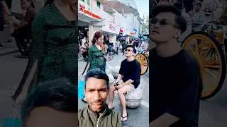 He pretended to be blind as a prank.🤣🤣😂#comedy #funny #prank
