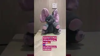 Talking #plushelephanttoy for kids🥰 Keep your baby entertained throughout Shop www.giftworld.co.ke