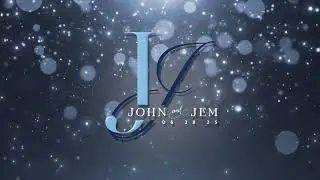 John + Jem Animated Wedding Monogram