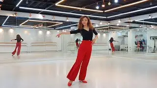 Without You (Improver) teach line dance | Withus Korea, Seoul, 윤정