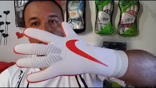 Luva de goleiro Nike touch Victory original review e an&aacute;lise #m32venom