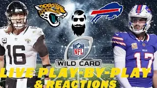 Wildcard Watchalong: Bills at Jags. Can Josh Allen put on the cape?