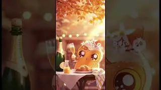 🍊 Mimi&rsquo;s Mimosa Morning ☀️ | Cozy Fall Brunch Vibes #brunchvibes #cartoonvideo #cartoon