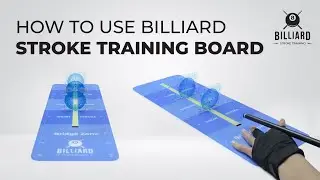 🎱 How to Use the Billiard Stroke Training Board | Improve Your Cue Stroke at All Bridge Lengths