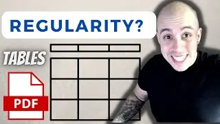Regularity Failed | Adobe Acrobat Accessibility Check | How to Fix